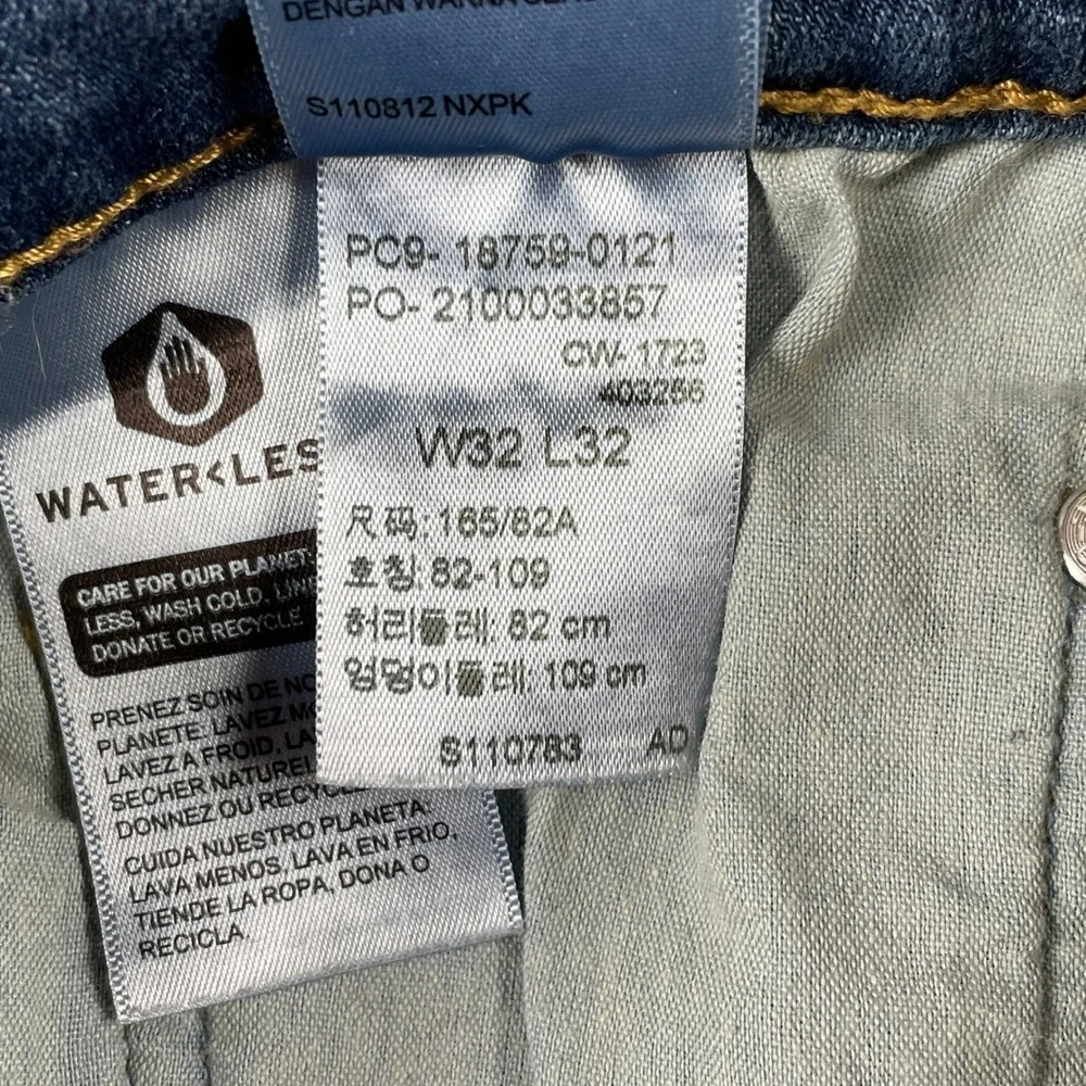 Levi's Jeans Women 32 Blue 725 High Rise Bootcut Denim Waterless Stretch